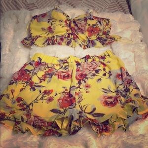 Cute too & shorts from JLUXLABEL